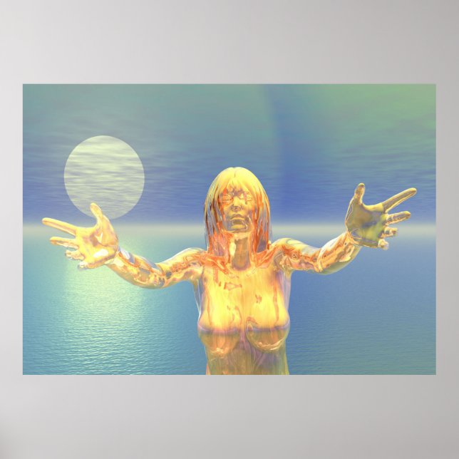 Ghost Sunrise Poster (Framsidan)