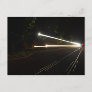 Ghost Tåg Vykort