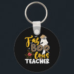Ghost Teacher Fabulous Teaching School Halloween T Nyckelring<br><div class="desc">Ghost Teacher Fabulous Teaching School Halloween Teacher</div>
