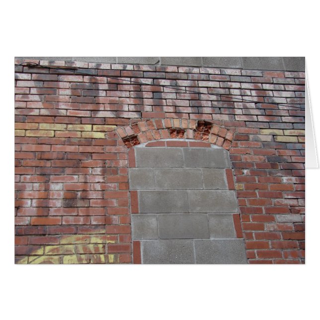 Ghost-tecken Hälsningskort (Framsidan Horizontal)