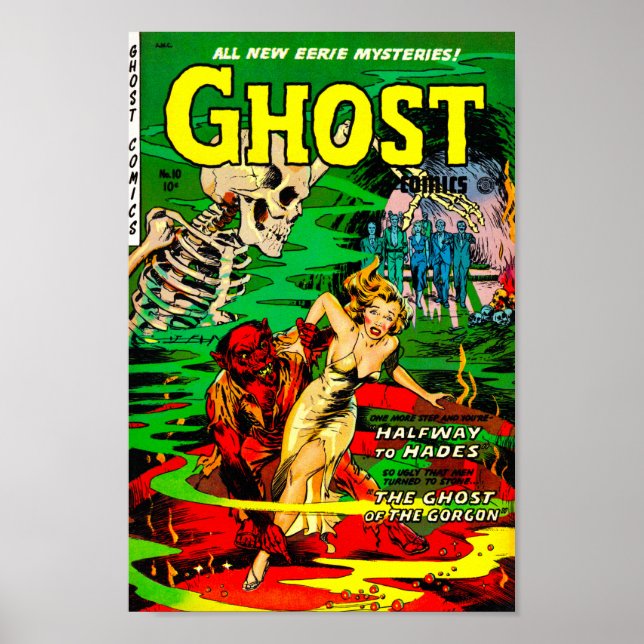 Ghost tecknads - Halfway to Hades Poster (Framsidan)