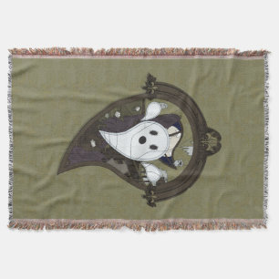 Ghost Throw Blanket Filt