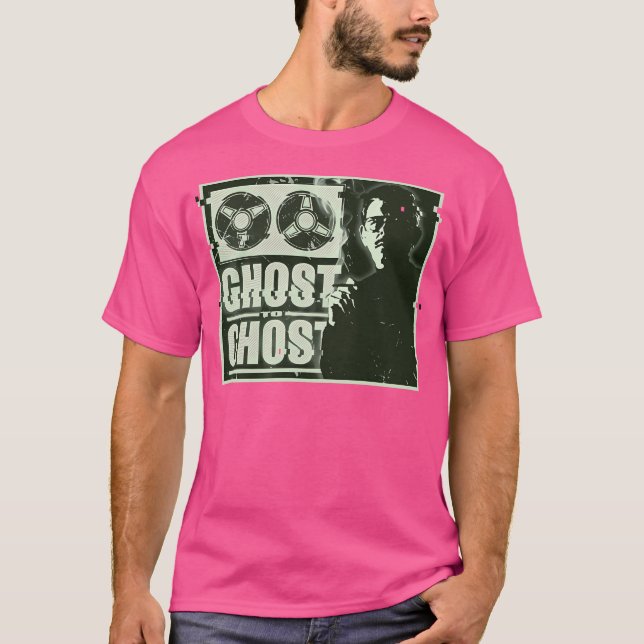 Ghost to Ghost - Art Bell Distress T Shirt (Framsida)