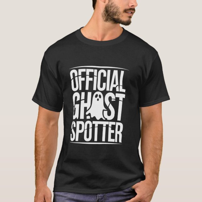 Ghost Tour Paranormal Investigation Spooky Adventu T Shirt (Framsida)