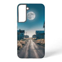 Ghost Town Full Moon Phone Case - Western Design