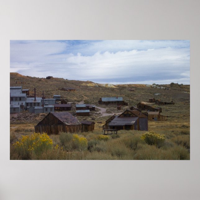 Ghost Town of Bodie Poster (Framsidan)