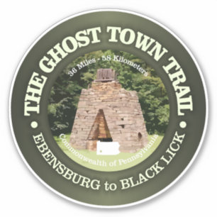 Ghost Town Trail Klistermärken