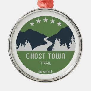 Ghost Town Trail Pennsylvania Julgransprydnad Metall