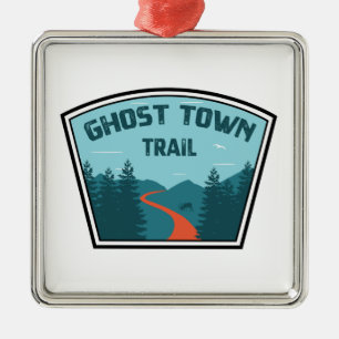 Ghost Town Trail Pennsylvania Julgransprydnad Metall