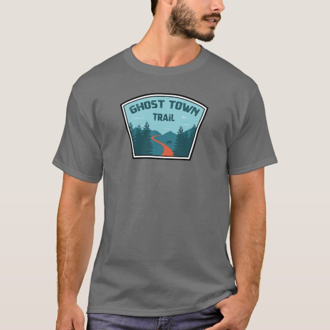Ghost Town Trail Pennsylvania T Shirt (Framsida)