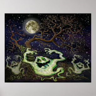 Ghost Träd Poster