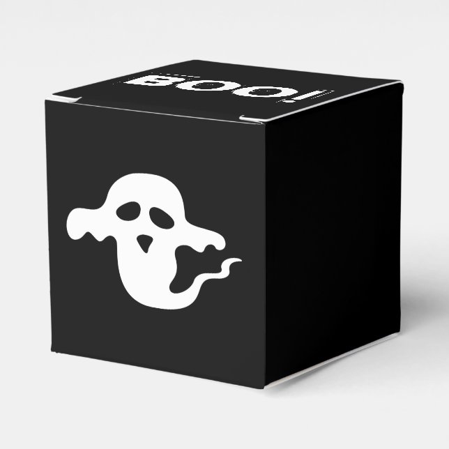 Ghost Treat Box Presentaskar (Framsidan Sidan)