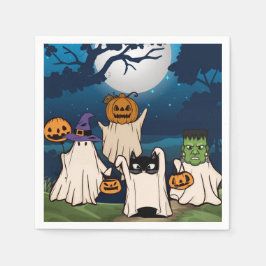 Ghost Trick eller Treaters Cocktail Napkins Pappersservett