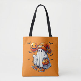 Ghost Trick oe Treat Halloween Tygkasse