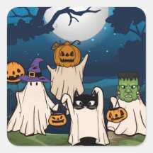 Ghost Trick-or-Treaters Stickers, Lakan av 20