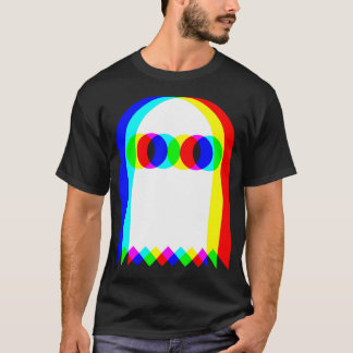 Ghost Trippy Vaporwave Halloween Techno Rave Edm T Shirt