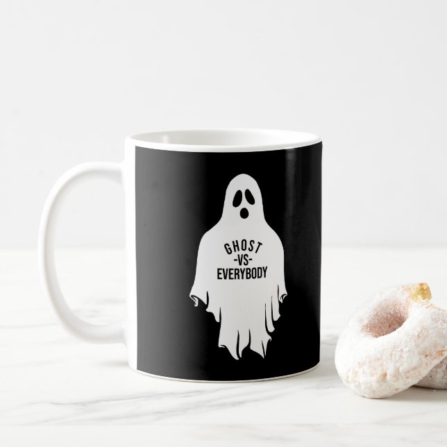 Ghost vs Everybody Kaffemugg (Med munk)