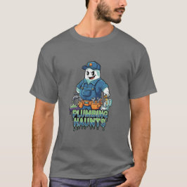 Ghost VVS-Rörmokare Roligt VVS Halloween-kostym T Shirt
