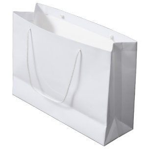 Ghost White Large Gift Bag