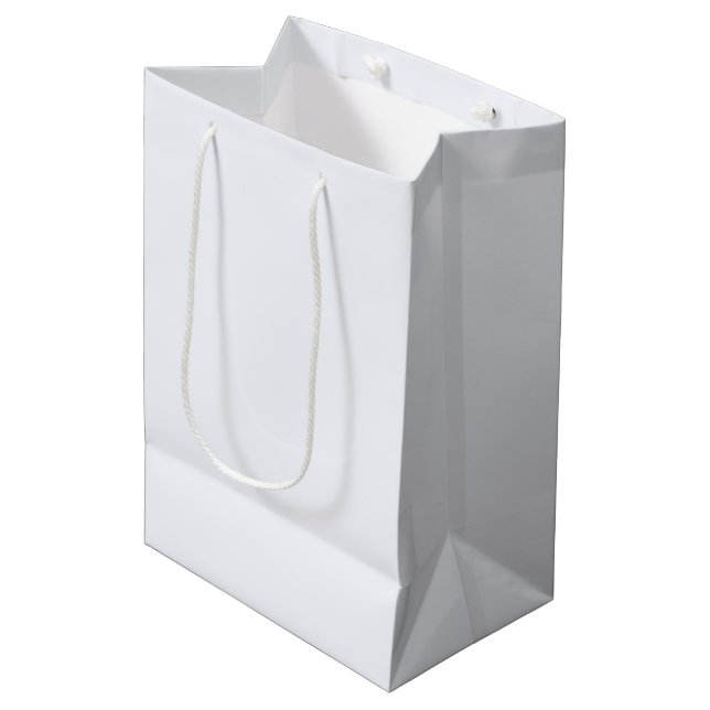 Ghost White Solid Färg (Framsidan Vinklad)