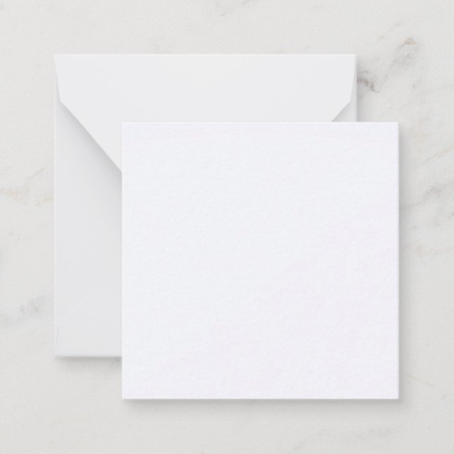 Ghost White Solid Färg Anteckningskort (Framsida)