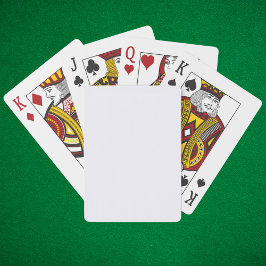 Ghost White Solid Färg Casinokort