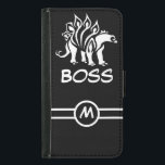 Ghost White Stegosaurus Spiked Dinosaur Plånboksfodral För Samsung Galaxy S5<br><div class="desc">En av mina favoritdinosaurier som barn var stegosaurus. Namn är lite svårt att stava. Du kanske hörde det kallas spikat eller torkat dino.</div>