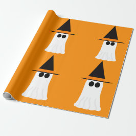 Ghost Witch Wrapping Papper Presentpapper
