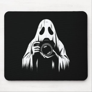 Ghost with Camera - Creepy Photography Halloween L Musmatta