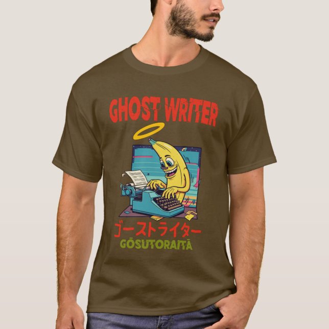 Ghost Writer T Shirt (Framsida)