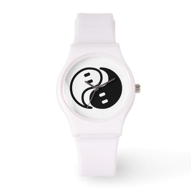 Ghost Yin Yang Armbandsur (Framsida)