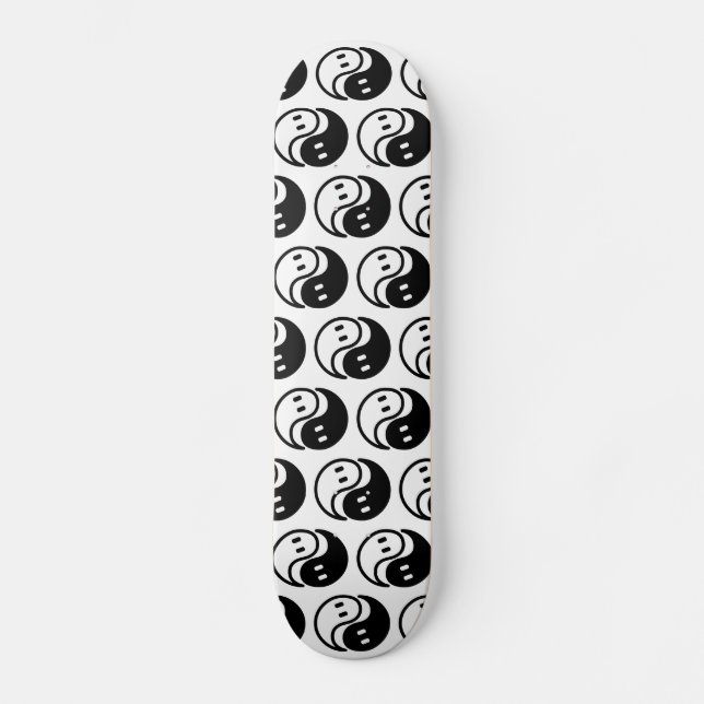 Ghost Yin Yang Mini Skateboard Bräda 18,5 Cm (Framsida)