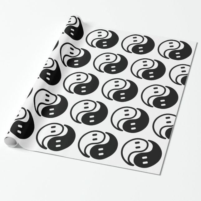 Ghost Yin Yang Presentpapper (Utrullad)