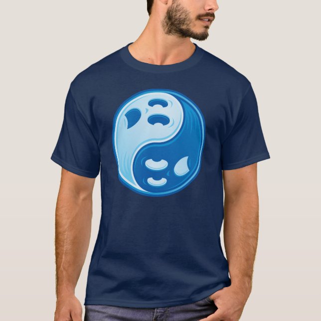 Ghost Yin Yang T-shirt (Framsida)