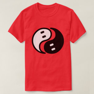 Ghost Yin Yang T Shirt