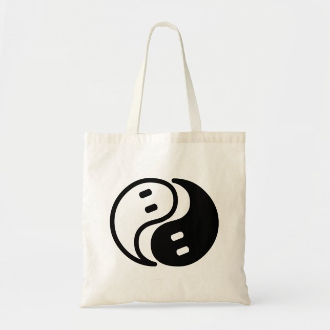 Ghost Yin Yang Tygkasse (Framsidan)