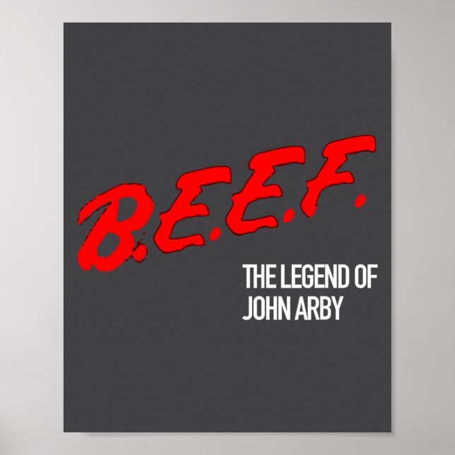 Ghostbeef - Legends  Poster (Framsidan)