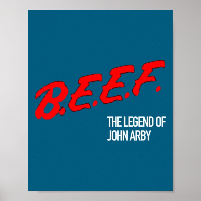 Ghostbeef - Legends Premium Tri-blend  Poster (Framsidan)