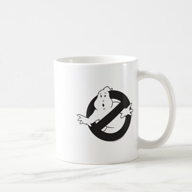 Ghostbusters Frozen Empire Black No Ghost Logotyp Kaffemugg (Höger)