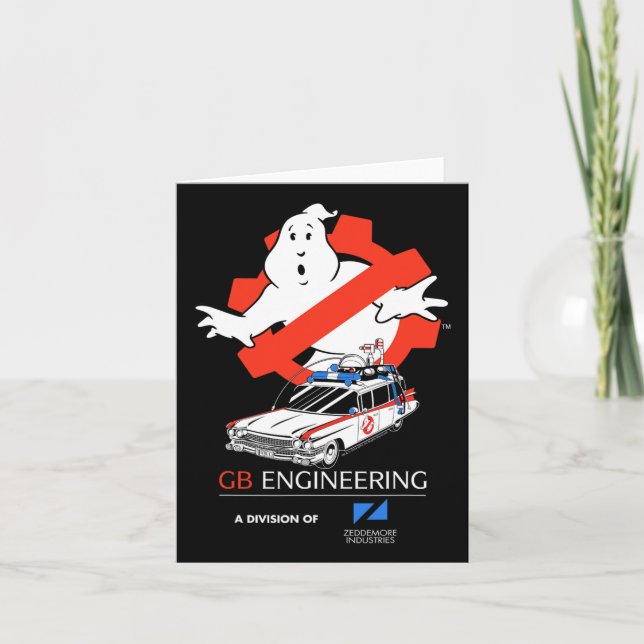 Ghostbusters, frysta Empire Engineering Gear No Gh Kort (Framsida)