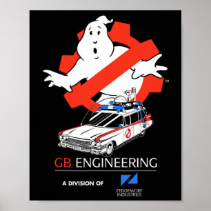 Ghostbusters, frysta Empire Engineering Gear No Gh Poster