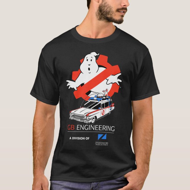 Ghostbusters, frysta Empire Engineering Gear No Gh T Shirt (Framsida)