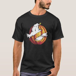 Ghostbusters Klassiska Logotyp Halloween Pumpa Trö T Shirt