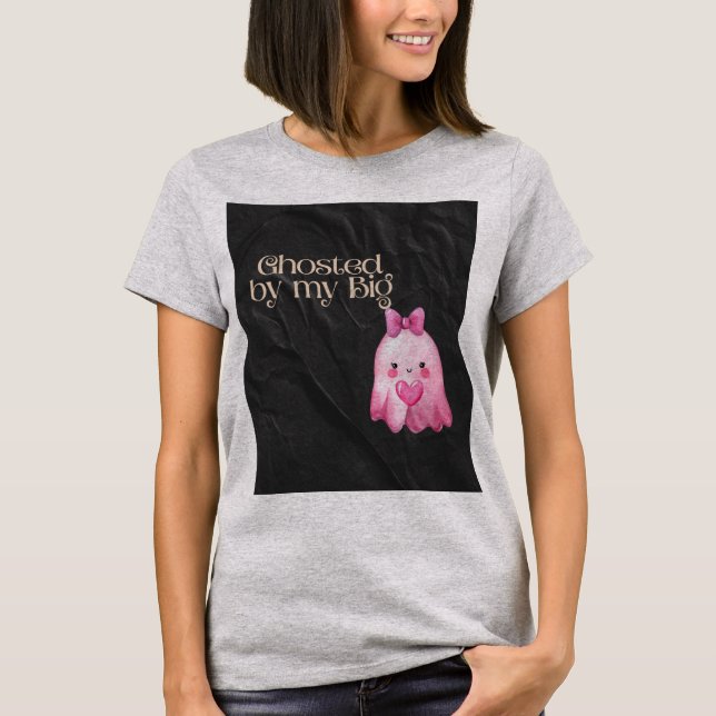 Ghosted av min stora sorority Halloween T Shirt (Framsida)