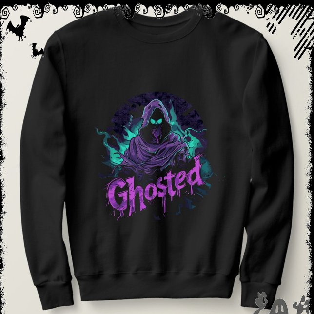 Ghosted | ExDesigner | Halloween Lång Ärmad Tröja (Skapare uppladdad)