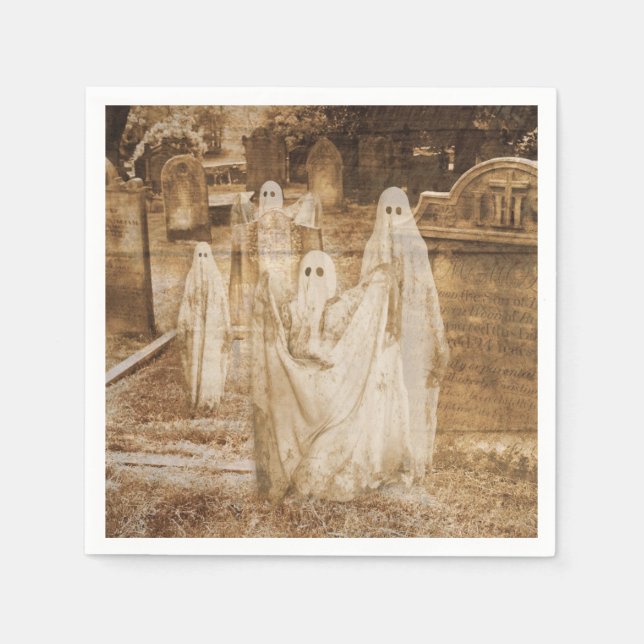 Ghosted Paper Napkin Pappersservett (Framsidan)
