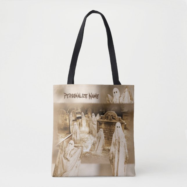 Ghosted Personal Tote Tygkasse (Framsida)