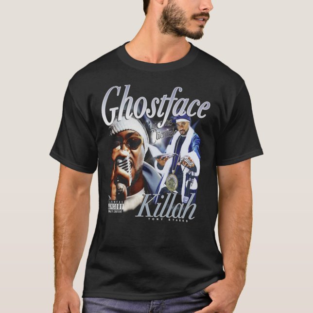 Ghostface Essential  T Shirt (Framsida)