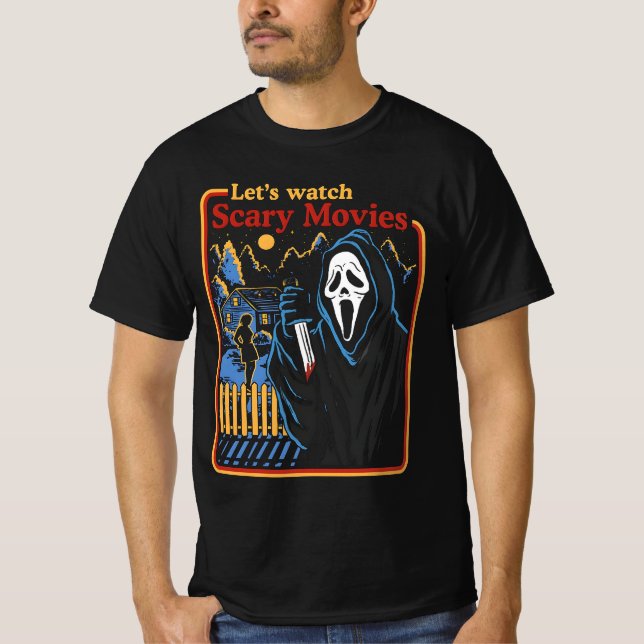 ghostface Skräm T Shirt (Framsida)