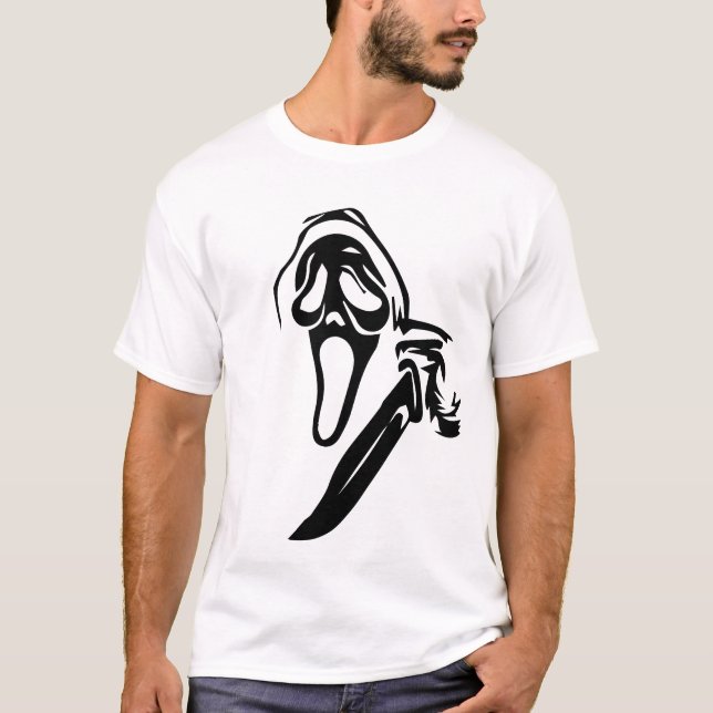 ghostface t shirt (Framsida)